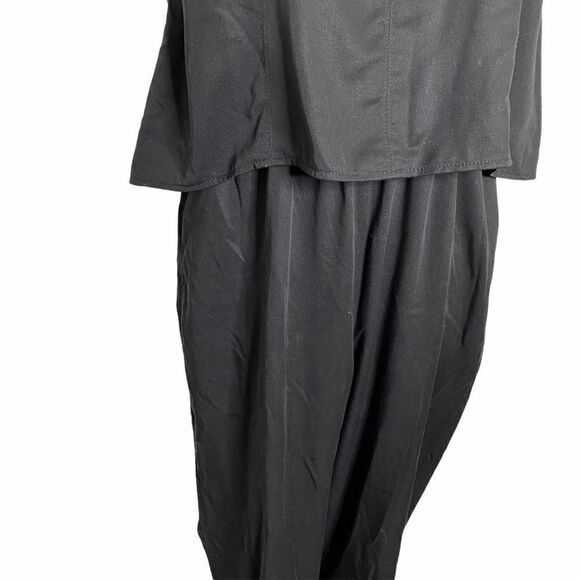 Mo:Vint New York Womens Black Jumpsuit Size XS Sleeveless Open Back - Picture 5 of 10